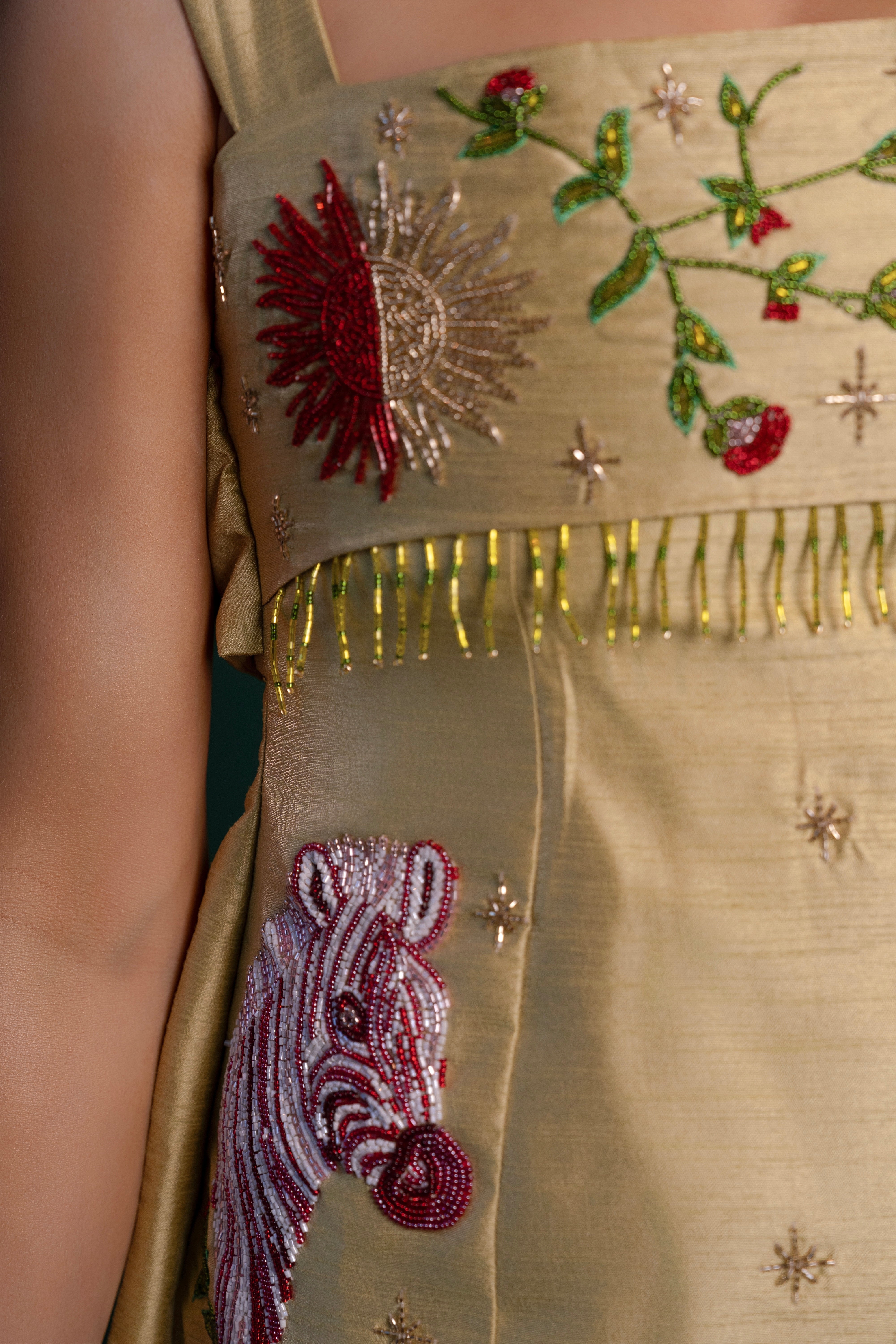 Zahara Beaded Dress