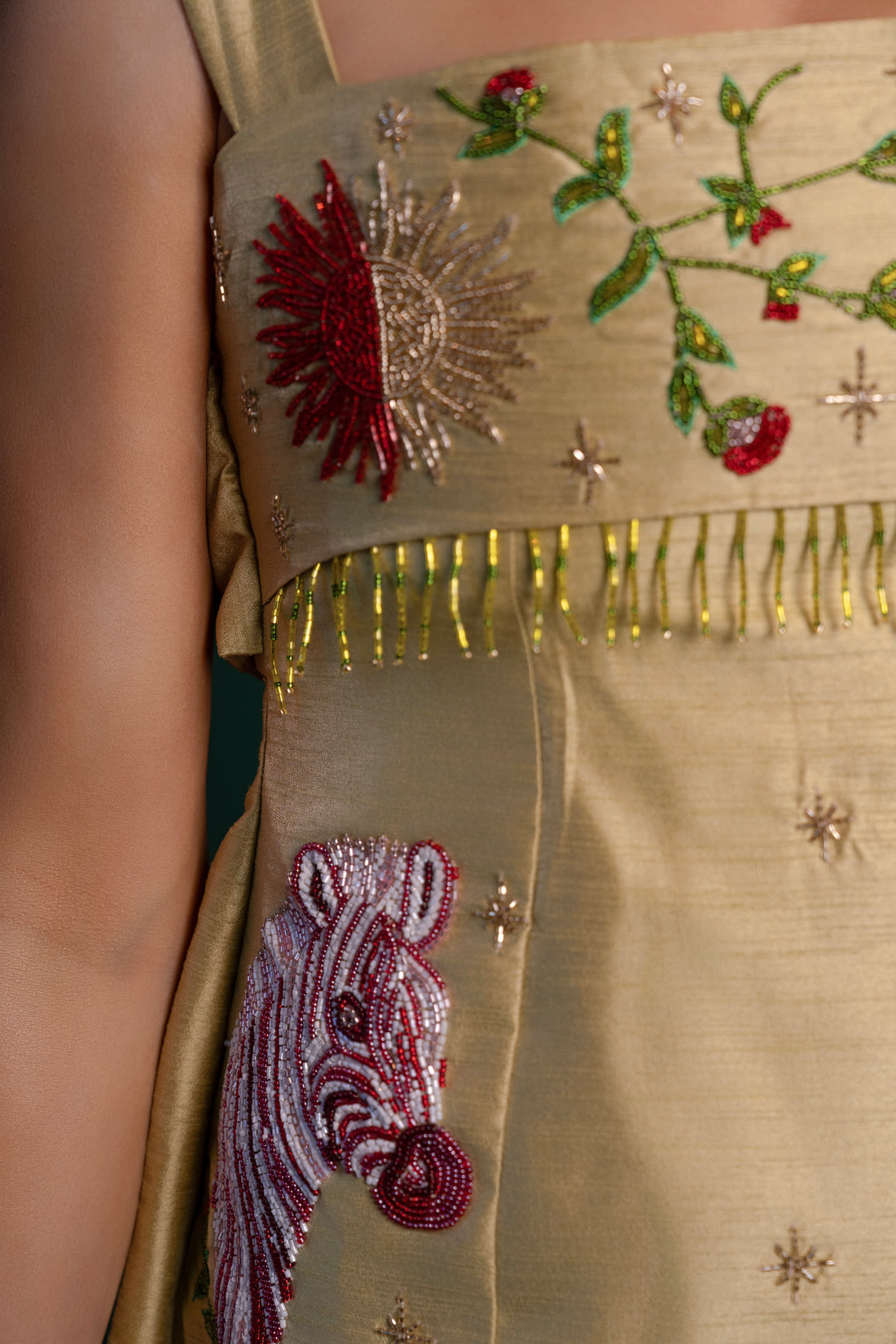 Zahara Beaded Dress