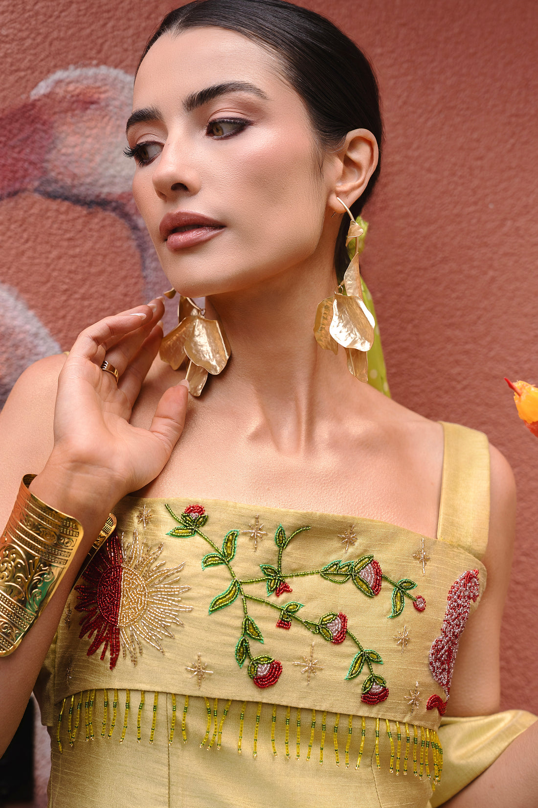 Zahara Beaded Dress